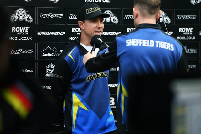 NO COMPLAINTS: Sheffield Tigers' team manager Simon Stead. Picture: Jonathan Gawthorpe
