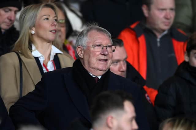 Winner: Former Manchester United manager Sir Alex Ferguson has transferred his winning touch from the football field to racecourse. Picture: Laurence Griffiths/Getty Images
