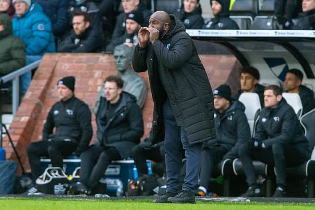 CHARACTER REFERENCE: Darren Moore has praised the mindset of his Sheffield Wednesday players