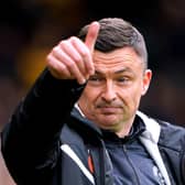 HAPPY DAYS: Sheffield United manager Paul Heckingbottom saw only positives at Carrow Road. Picture: Joe Giddens/PA