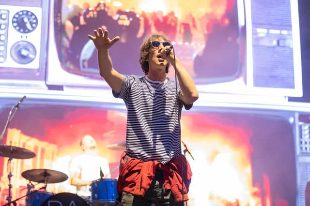 Richard Ashcroft performing at The Piece Hall, Halifax. Picture: Cuffe & Taylor/The Piece Hall