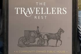 'Last Friday, the Travellers Rest served its first drinks since closing in 2008, thanks to the efforts of the oldest-established community pub group in the country'. PIC: Simon Hulme