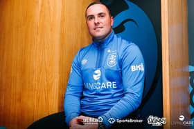 Huddersfield Town head coach Mark Fotheringham. Picture courtesy of HTAFC