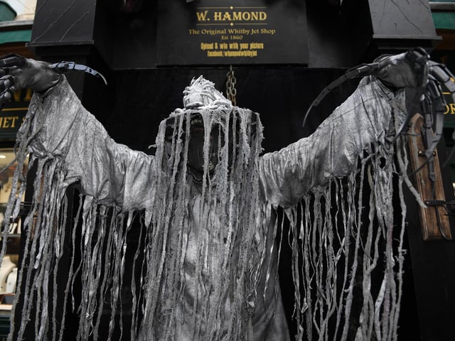 Will Pervis outside Hamond jewellers.