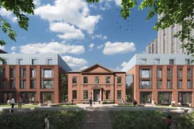 McLaren Property, the residential and student accommodation developer, has submitted a planning application to Leeds City Council for a purpose-built, 332-bed student accommodation scheme, including the refurbishment and conversion of Grade II Listed Springfield House. (Photo supplied by McLaren Property)