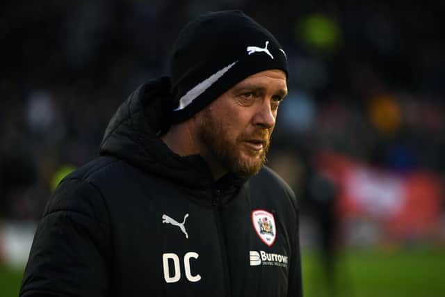 MY FAULT: Barnsley boss Darrell Clarke admits he got things wrong in the first half at Stockport County. Picture: Jonathan Gawthorpe