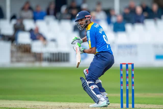 Shan Masood helped himself to a fifty at Essex. Picture by Allan McKenzie/SWpix.com