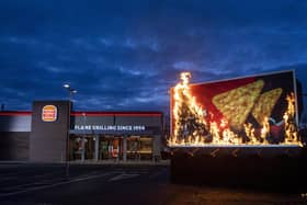 Doritos marks the start of a new partnership with Burger King by giving one of its own ads the flame-grilled treatment in Middlesbrough