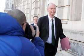 Chief Medical Officer for England Professor Chris Whitty arriving at the Cabinet Office in Whitehall in 2020 (Photo: Dan Kitwood/Getty Images)