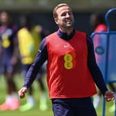 FIT: England captain Harry Kane trains at Middlesbrough FC's Rockliffe Park