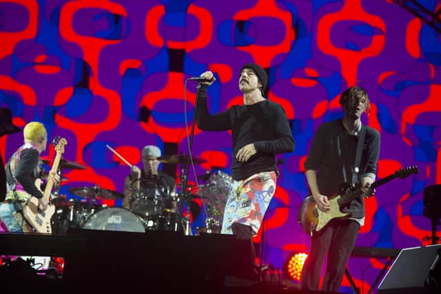 Red Hot Chilli Peppers at Leeds Festival back in 2016. Dr Andrew Scheps has won a Grammy for his work with the band.