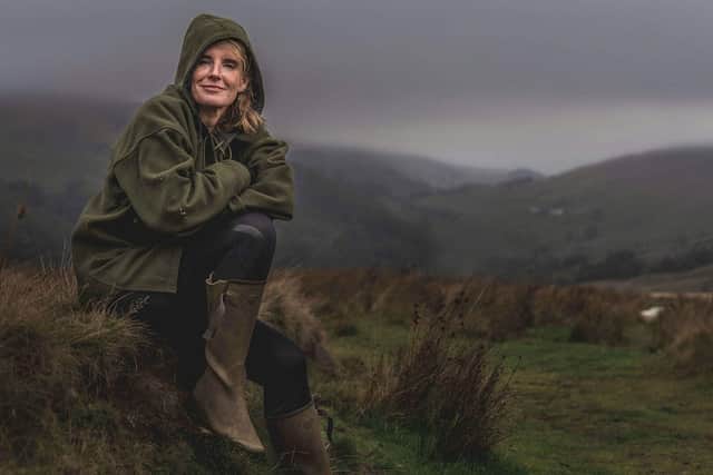 Britain’s most famous shepherdess – best-selling author Amanda Owen – travels across the UK to discover other farmers’ inspirational and moving stories in a new six-part series. Photo: More4 & All 4