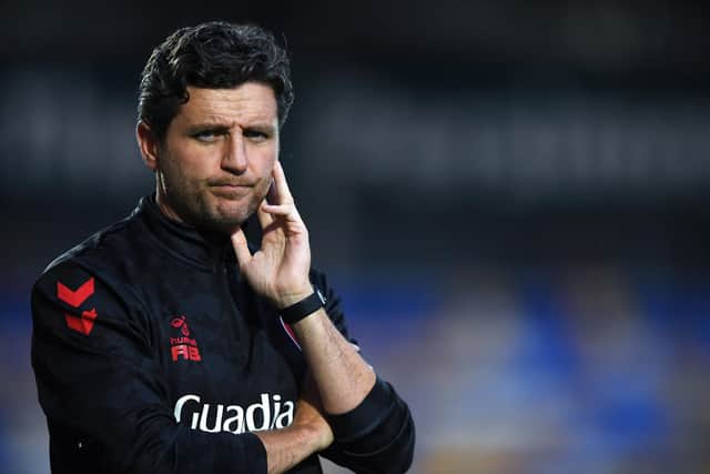 NOVICE: Rotherham United coach Alex Bruce is leaning his trade (Image: Jonathan Gawthorpe)