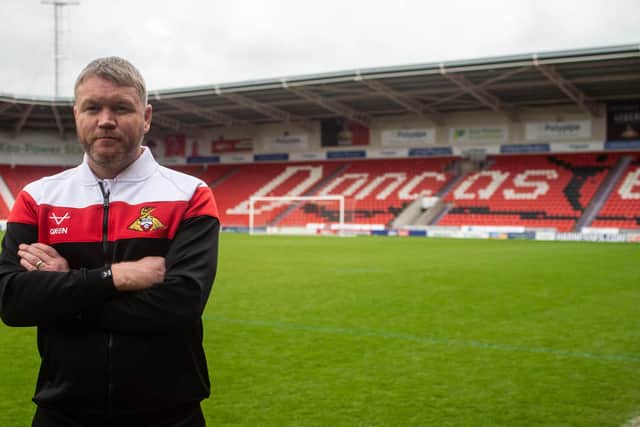 Grant McCann, who has returned for a second spell as manager of Doncaster Rovers. Picture: Heather King/DRFC