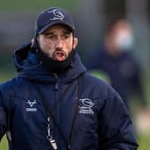 DISCIPLINE ISSUES: Doncaster Knights' head coach, Steve Boden. Picture: Bruce Rollinson