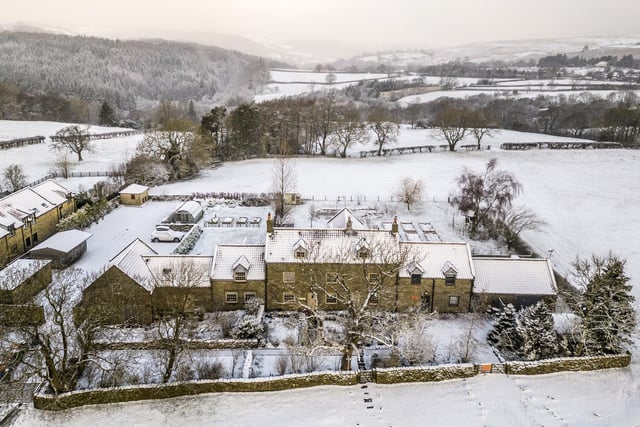 Snowy conditions in Goathland, North Yorkshire. (Photo credit: Danny Lawson/PA Wire)