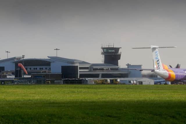 Leeds Bradford Airport. (Pic credit: Simon Hulme)