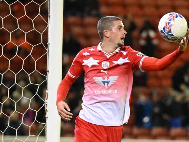 Max Watters was on target for Barnsley (Picture: Ben Roberts Photo/Getty Images)