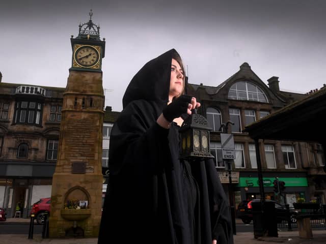 Daisy Lyons has launched new ghost tours exploring the stories of the old market town Otley. Picture taken by Yorkshire Post Photographer Simon Hulme