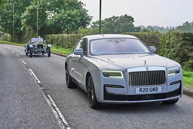 The elegant Rolls-Royce Ghost