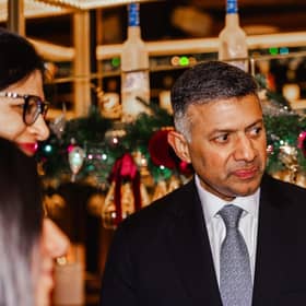 India’s High Commissioner to the UK, Vikram Doraiswami, during his visit to Yorkshire.