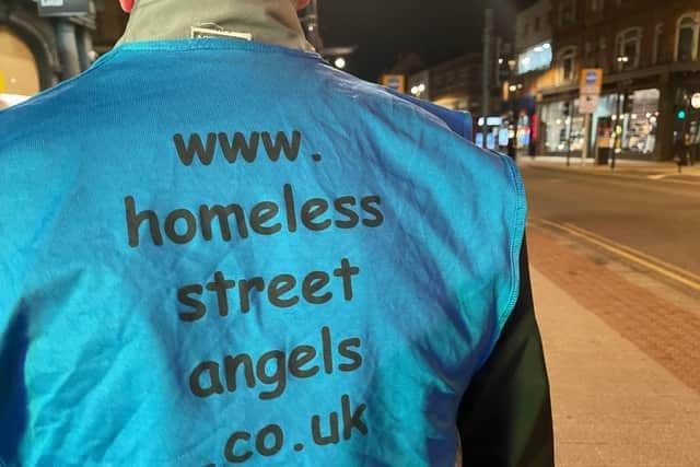 Homeless Street Angels delivering outreach on the streets of Leeds