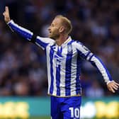 SCREAMER: Sheffield Wednesday's Barry Bannan got his team back in the game at Cardiff City. Picture: Steve Ellis