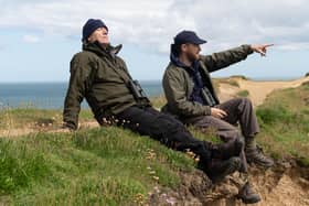 Sam & Ade Go Briding: Ade Edmondson and Sam West in a photo released for the second series. ©5 Broadcasting Limited / Frank - photo only to be used by news outlets