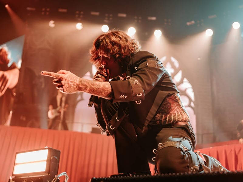 Bring Me The Horizon at Sheffield Utilita Arena. Picture: Scott Antcliffe