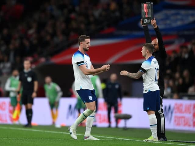 BOOED OFF: England's Jordan Henderson