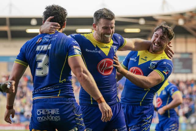 In-form Warrington are up next for Huddersfield in the Challenge Cup. (Photo: Alex Whitehead/SWpix.com)