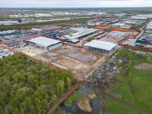 Construction work has begun on a new 375,000 sq ft industrial estate in Yorkshire, known as Total Park.