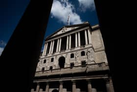 The Bank of England unexpectedly pushed up interest rates to 5 per cent, the sharpest hike since February in a bid to control persistent inflation. PIC: Aaron Chown/PA Wire
