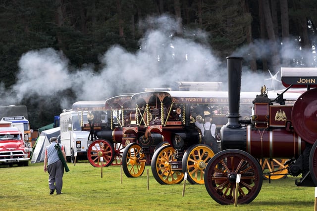 Scampston Traction Engine Rally at Scampston Hall & Walled Garden, Scampston, Malton
Picture taken by Yorkshire Post Photographer Simon Hulme 2nd September 2023