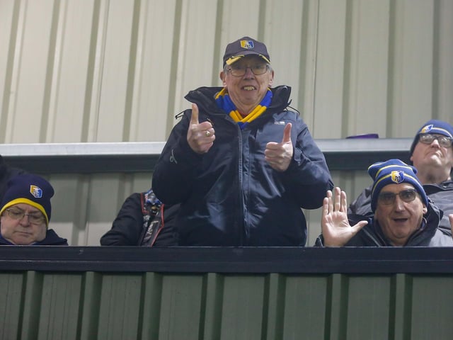 Mansfield Town fans ahead of kick-off at Forest Green Rovers. Who can you spot?