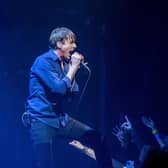 Brett Anderson, frontman of Suede, playing at the Barbican in York. Picture: Ernesto Rogata