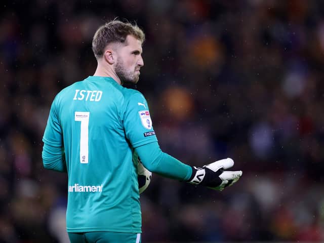 The 26-year-old joined Barnsley on a temporary basis from Luton Town in January, starring between the sticks as the club reached the League One play-off final. Image: George Wood/Getty Images