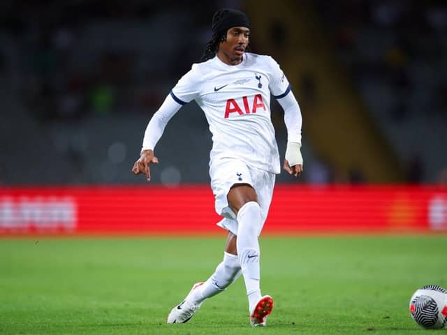 RUSTY: Loanee Djed Spence has only had friendly football with Tottenham Hotspur since last season's loan at Rennes