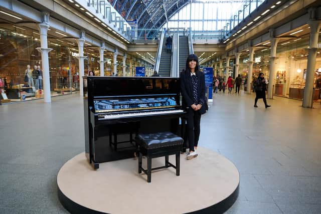 Claudia Winkleman in The Piano. Picture: PA Photo/©Channel 4.