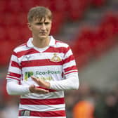 FREEDOM: Doncaster Rovers forward Max Woltman, who is on loan from Liverpool