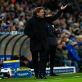 CONCERNS: Daniel Farke feared Leeds Unitd were in for "a long day at the office"