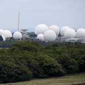 RAF Menwith Hill's famous 'golf balls'
