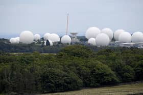 RAF Menwith Hill's famous 'golf balls'