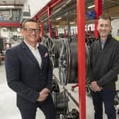Phil Newstead and Dan Besau, of Smart Repairs, which says its turnover will rise by 25 per cent this year. Picture: Giles Rocholl Photography