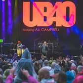 UB40 featuring Ali Campbell played a storming show last night at The Piece Hall in Halifax. Photos by Cuffe and Taylor and The Piece Hall
