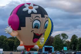 Yorkshire Balloon Fiesta, on the Knavesmire, York.