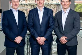 Nick Stubbs, left, Simon Ingham and Lee Gordon, have joined joined law firm Walker Morris as partners.