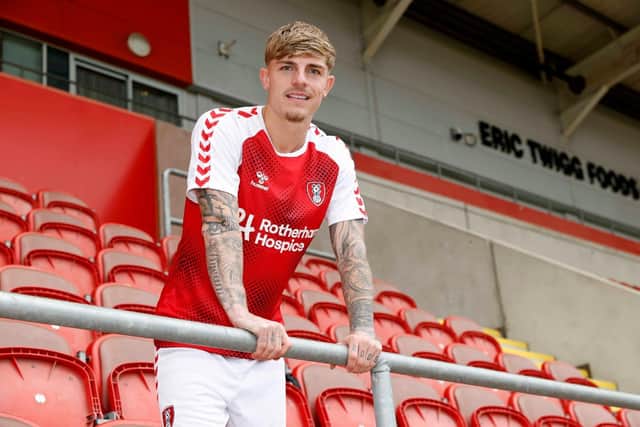 NEW SIGNING: Brandon WIlliams has joined Rotherham United on a short-term deal (Image courtesy of Rotherham United)