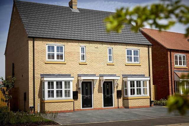 A new-build semi-detached house by Beal Homes