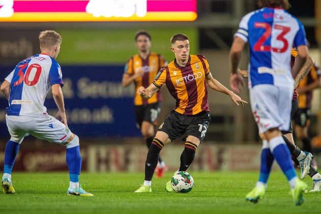 PROMOTION EXPERIENCE: Bradford City winger Scott Banks has twice been involved in Scottish promotion battles